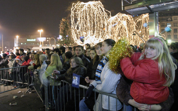 Дочек нове 2020. на Тргу републике!